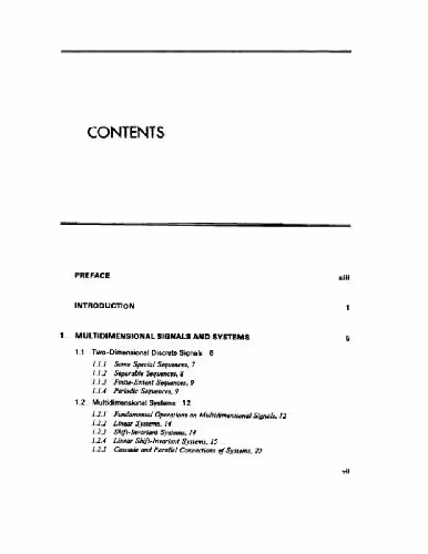 خرید و دانلود نسخه کامل کتاب Multidimensional Digital Signal Processing