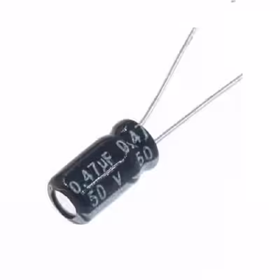 خازن الکترولیت 0.47 میکروفاراد مدل TK 50V بسته 4 عددی