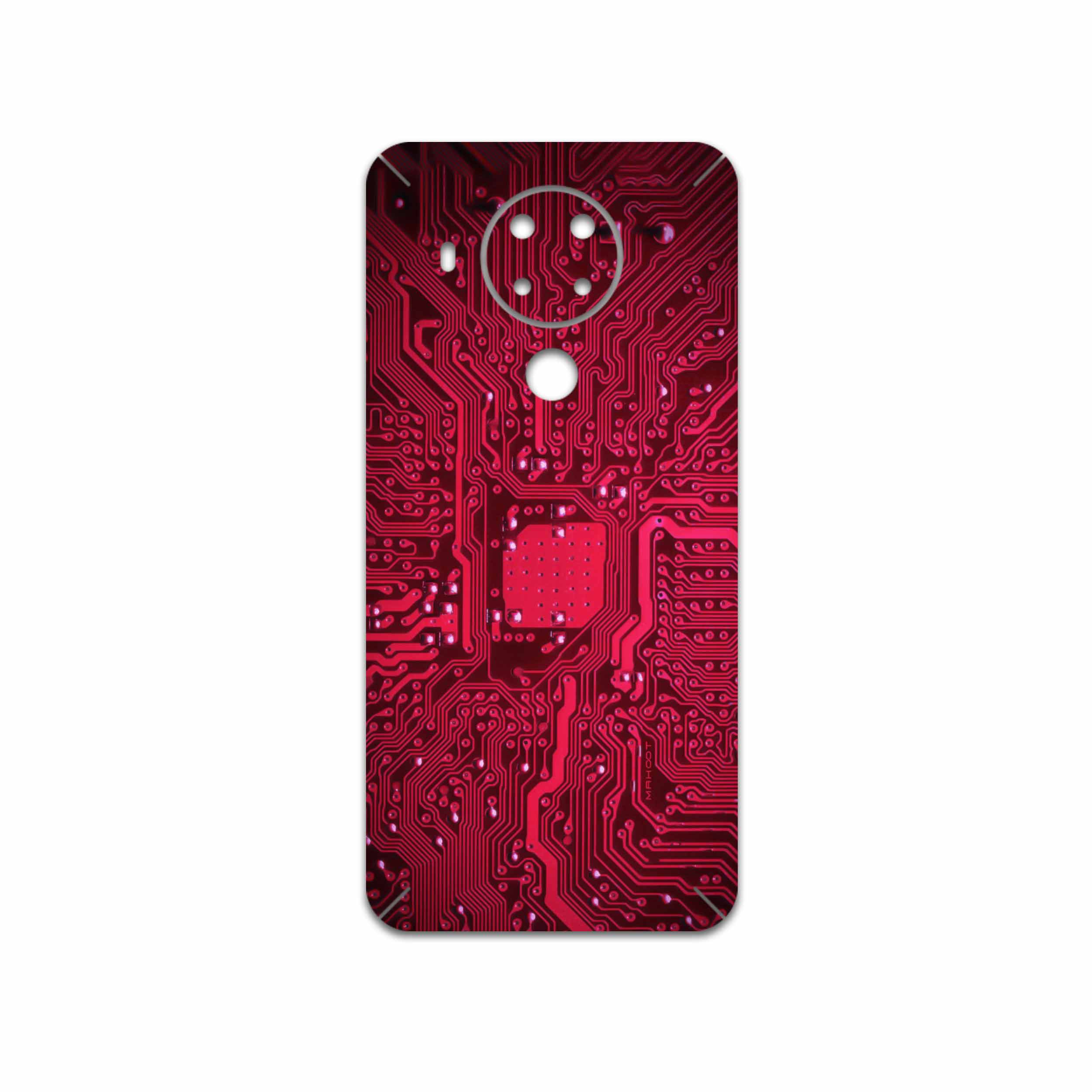 برچسب پوششی ماهوت مدل Red-Printed-Circuit-Board مناسب برای گوشی موبایل نوکیا 5.4