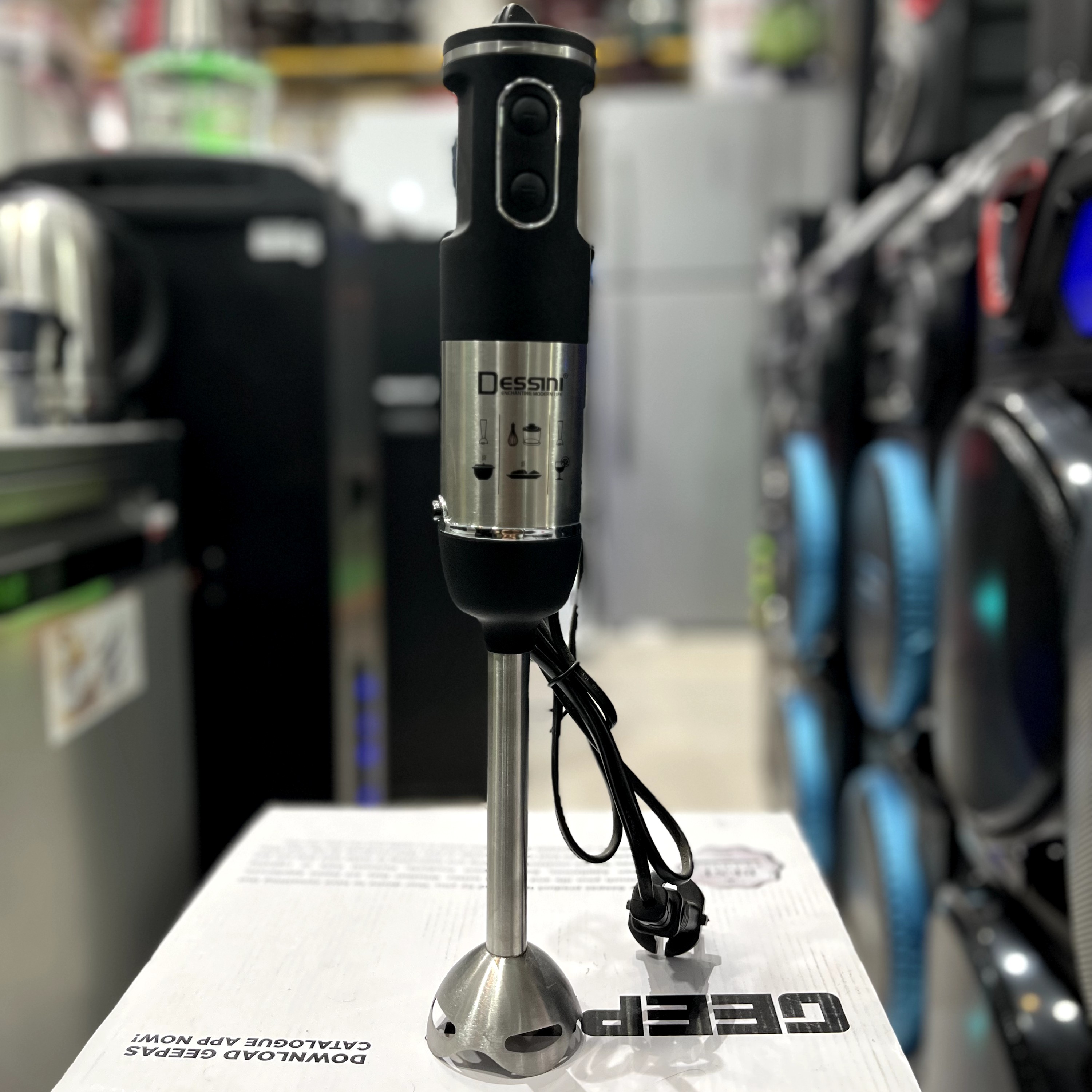 گوشت کوب برقی  رنگ استیل دو سرعتعه ولوم دار  دسینی