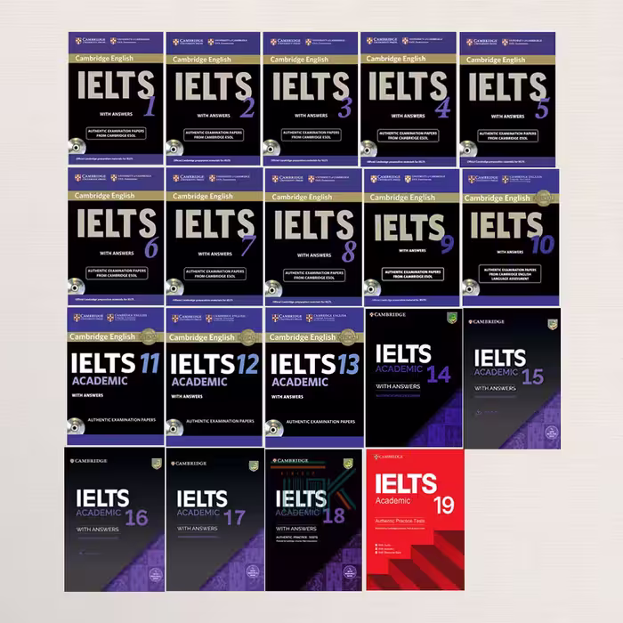 مجموعه کتاب های کمبریج آیلتس آکادمیک 1-19 | 19 - Cambridge English IELTS Academic 1 | خرید کتاب زبان | خرید لوازم التحریر | چی کتاب | بالاترین تخفیف و ارسال رایگان
