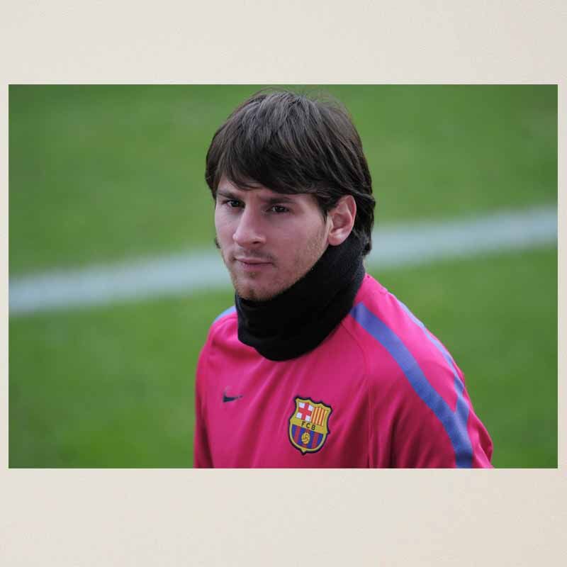 تابلو شاسی آتریسا مدل لیونل مسی طرح فوتبال