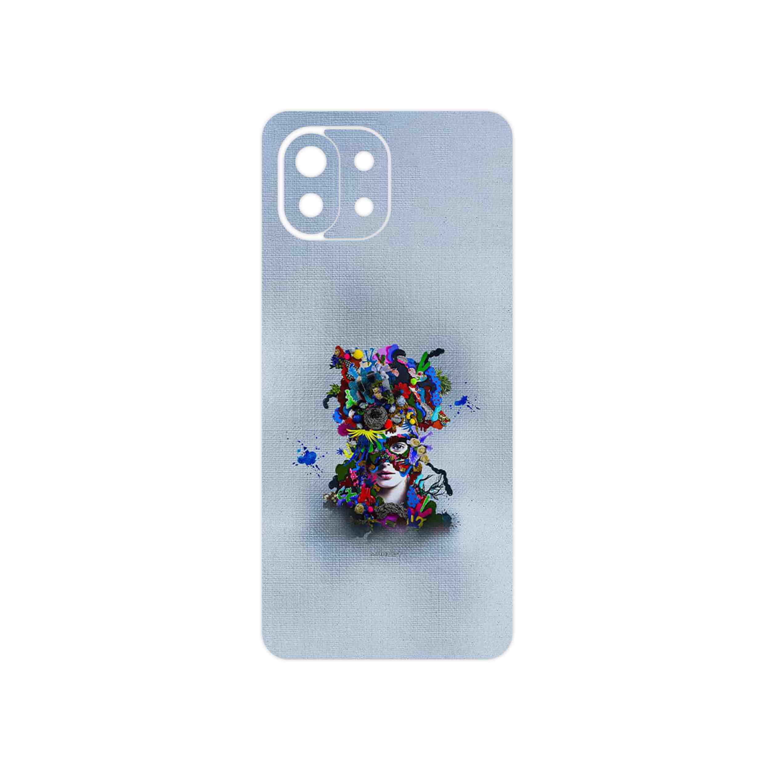 برچسب پوششی ماهوت مدل Collage of surreal Portrait of Women 4 مناسب برای گوشی موبایل شیائومی MI 11 LITE