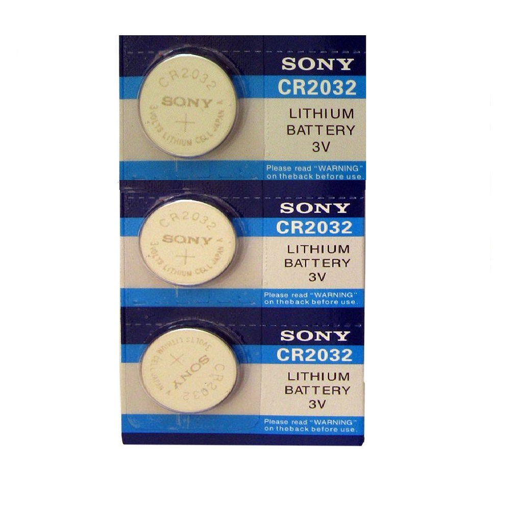 باتری سکه ای مدل CR2032 بسته 3 عددی