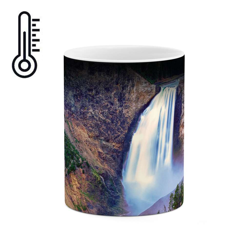 ماگ حرارتی طرح منظره طبیعت  مدل mgph11809