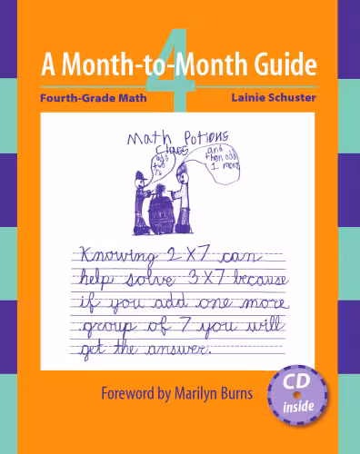 خرید و دانلود نسخه کامل کتاب A Month-to-Month Guide: Fourth-Grade Math