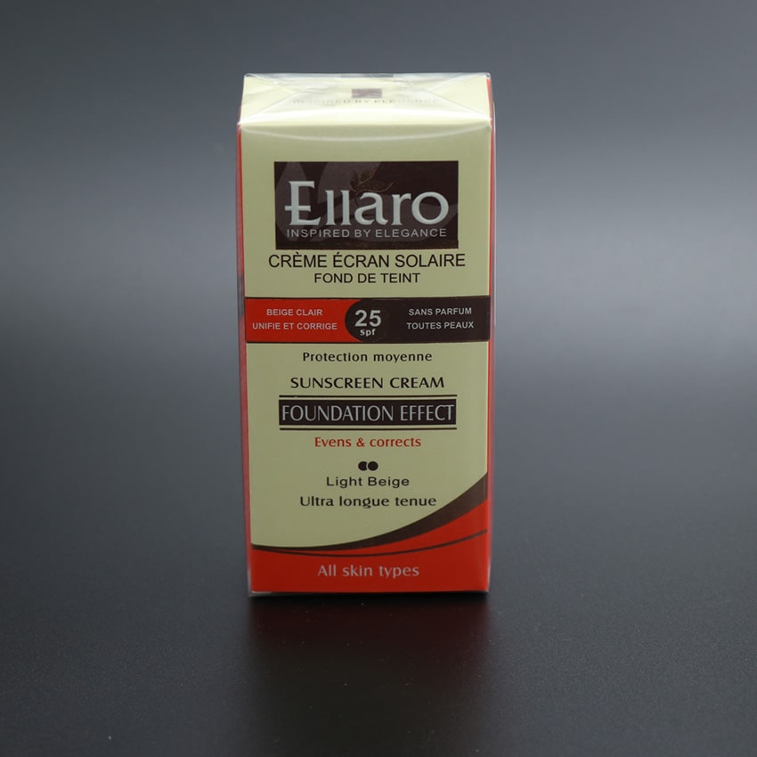 کرم ضدآفتاب بژروشن SPF25 انواع پوست الارو 40 میل کرم پودری 90429