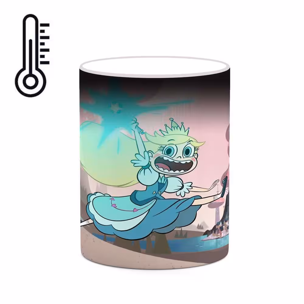 ماگ حرارتی کاکتی طرح کارتون Star Vs. The Forces Of Evil مدل mgh23279