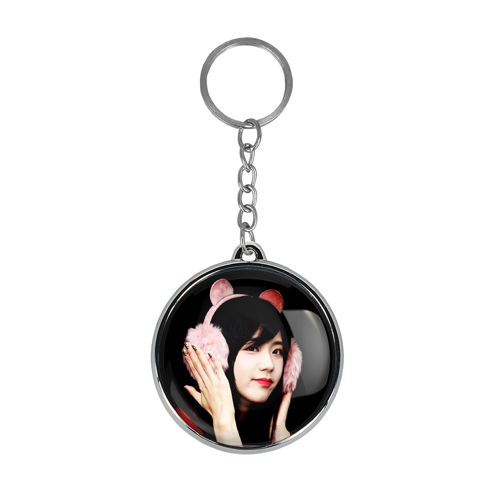 جاکلیدی خندالو طرح جیسو بلک پینک مدل دوطرفه کد 1422114214