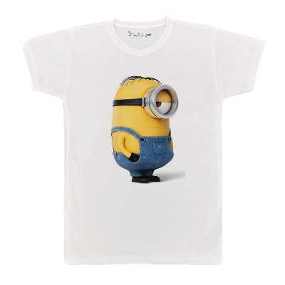تی شرت بچگانه پرمانه طرح مینیون کد pmt.460