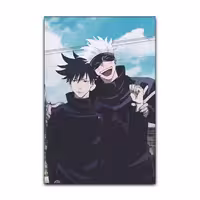 تابلو شاسی گوفی مدل انیمه جوجوتسو کایزن گوجو فوشیگورو مگومی طرح Jujutsu Kaisen Anime کد GOJO25 | دنیای قاب