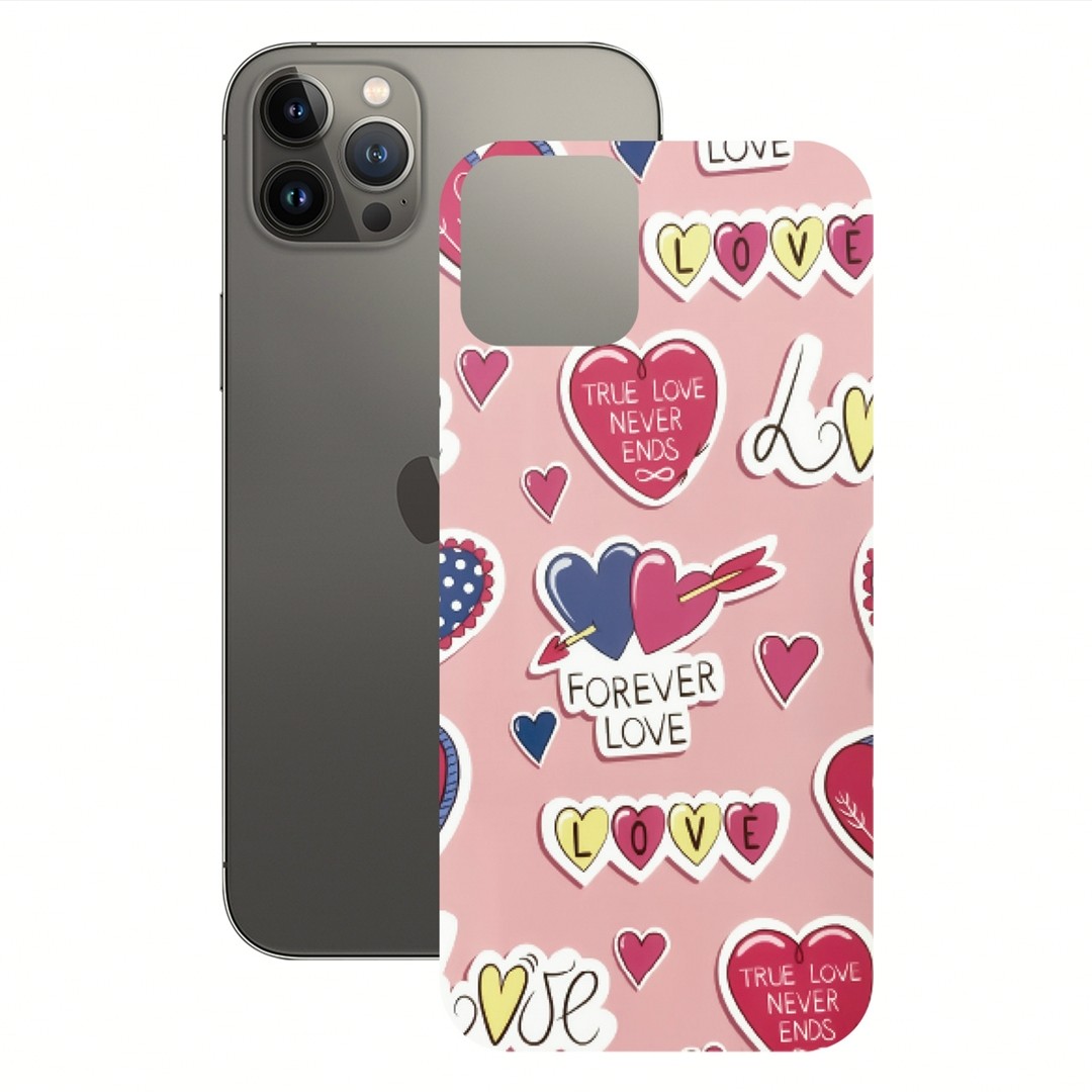 برچسب پوششی راک اسپیس طرح For Ever مناسب برای گوشی موبایل آیفون مدل iPhone 12 Pro

