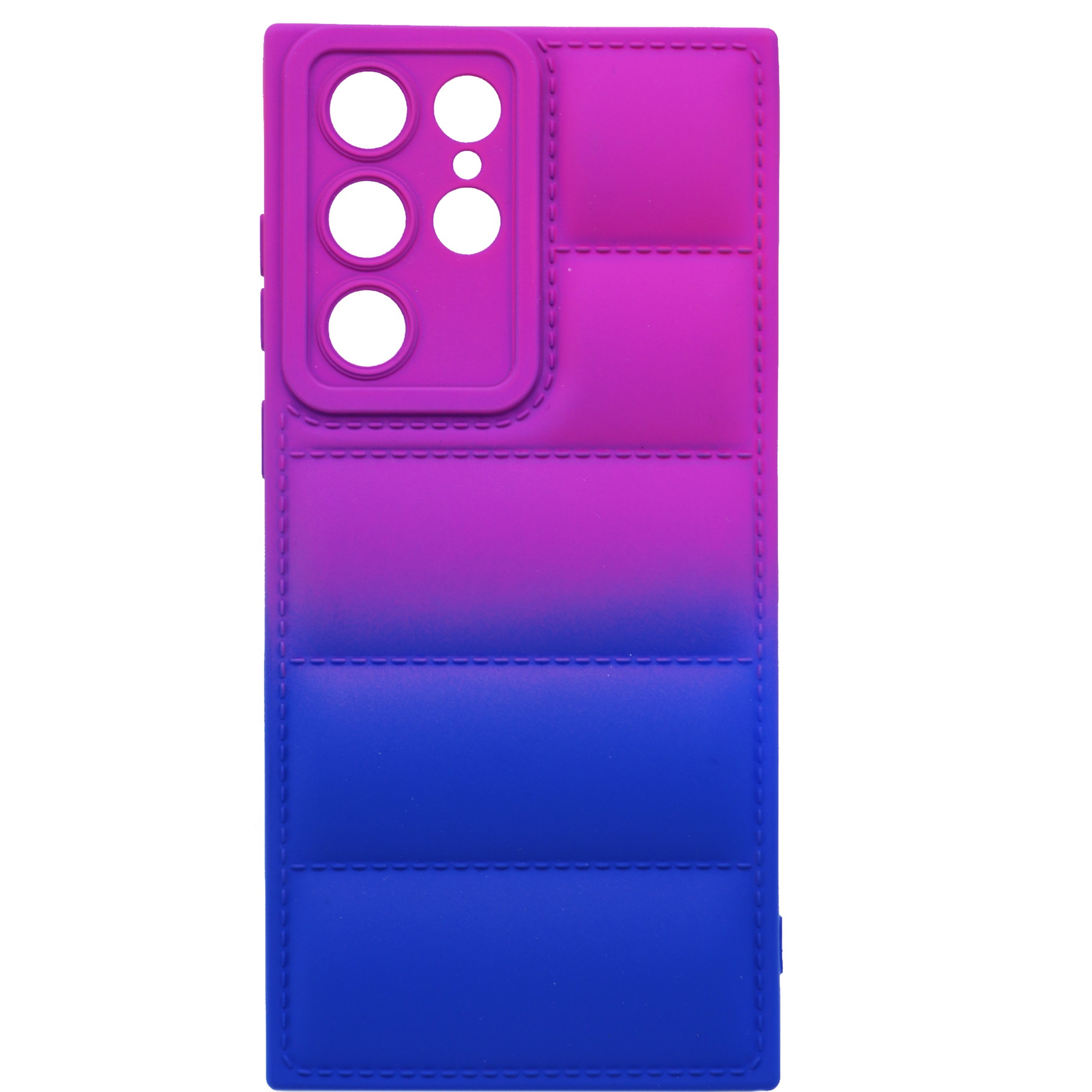 کاور مدل پافری دو رنگ مناسب برای گوشی سامسونگ s22 ultra