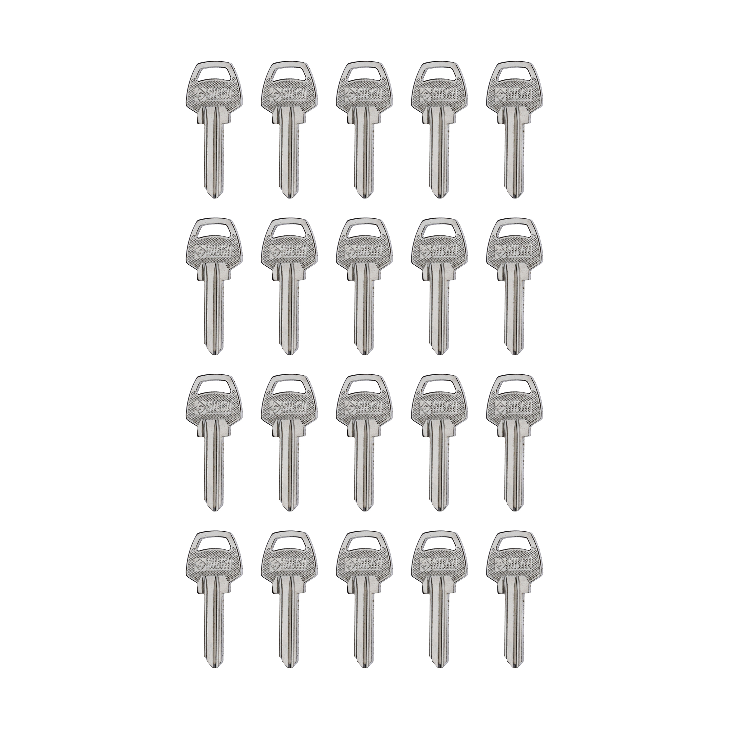 کلید خام سیلکا مدل EZ 2R بسته 20 عددی