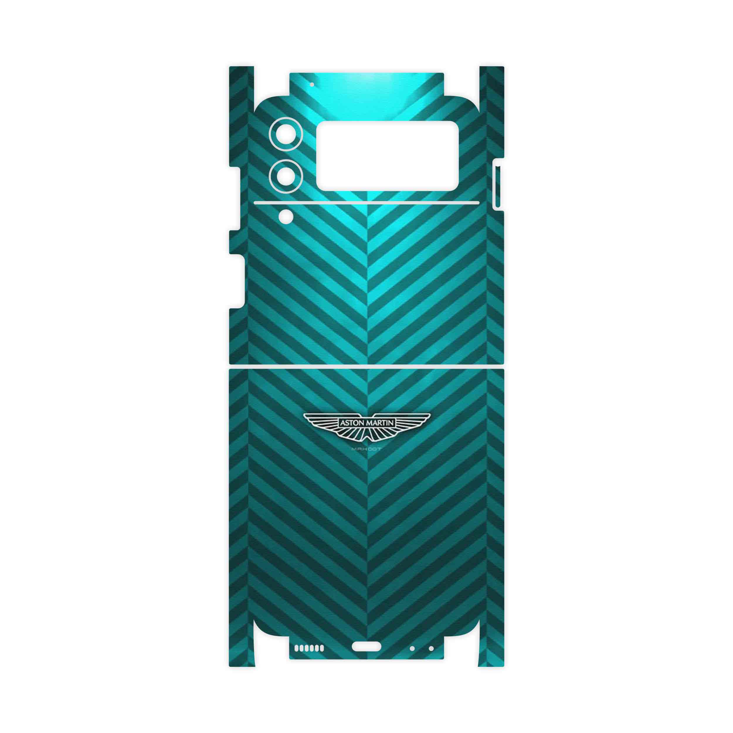 برچسب پوششی ماهوت مدل Aston Martin-FullSkin مناسب برای گوشی موبایل سامسونگ Galaxy Z Flip3 5G
