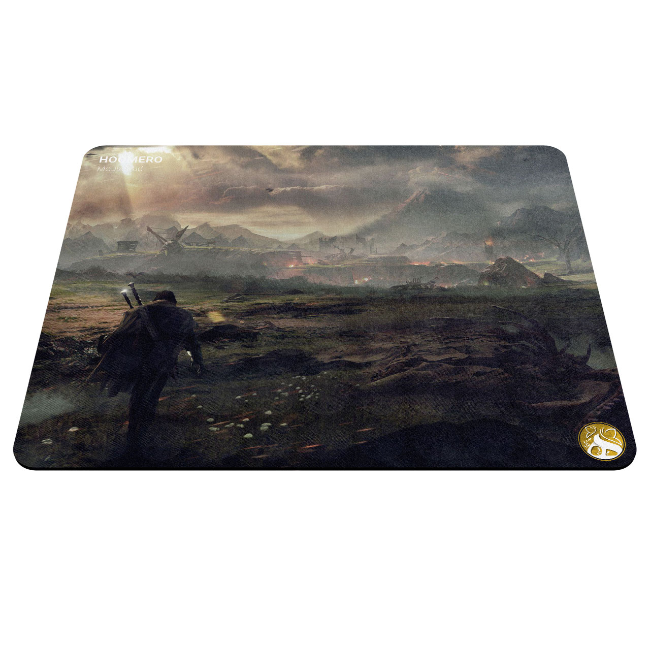 ماوس پد هومرو مدل A7002 طرح بازی shadow of mordor middle earth
