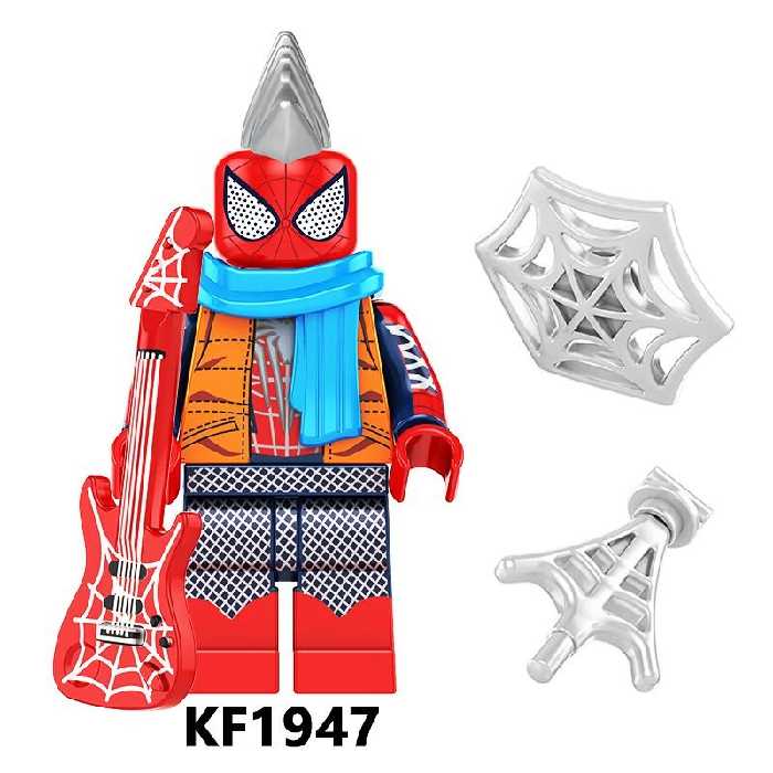لگو اسپایدرمن اندرو گارفیلد با شال و کلاه