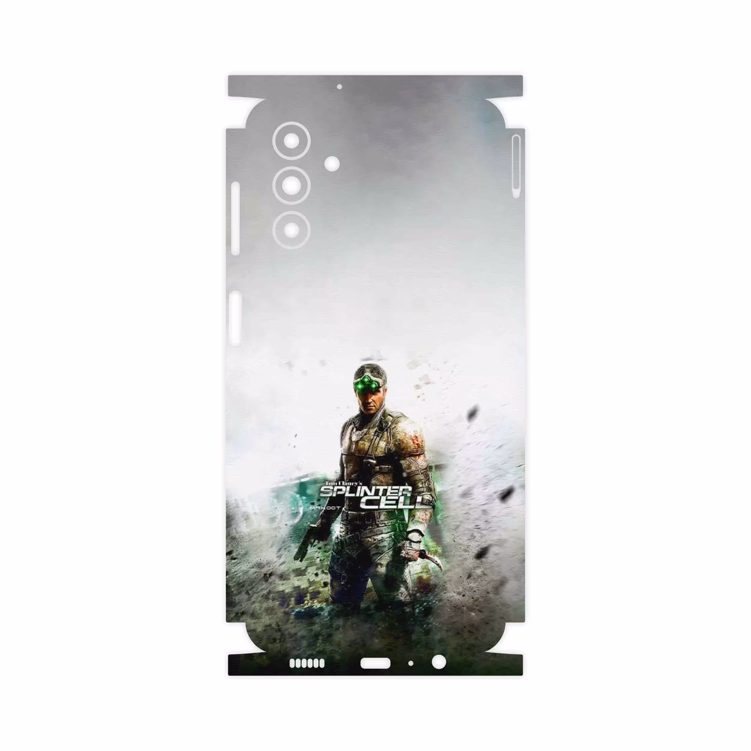برچسب پوششی ماهوت مدل splintercell Game Series-FullSkin مناسب برای گوشی موبایل سامسونگ Galaxy A04s