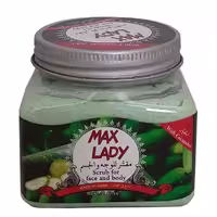 اسکراب لایه بردار پوست مکس لیدی مدل Cucumber حجم 300 میلی لیتر
