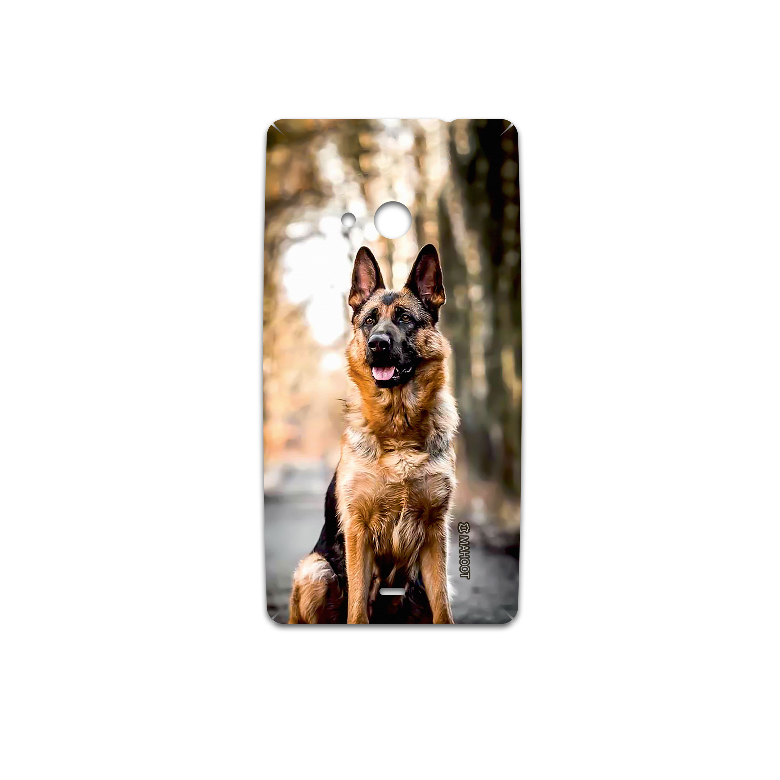 برچسب پوششی ماهوت مدل Dog-1 مناسب برای گوشی موبایل مایکروسافت Lumia 535