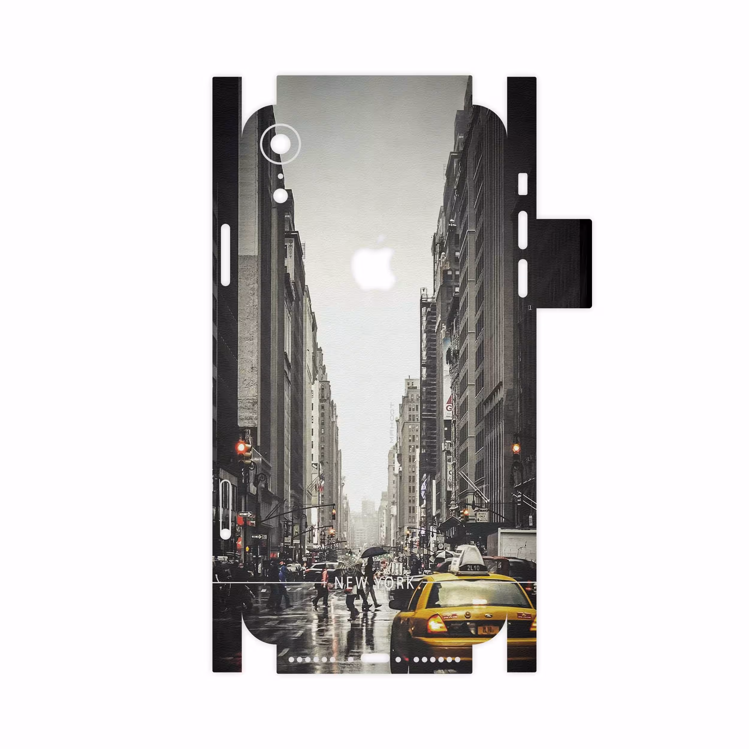برچسب پوششی ماهوت مدل New York City-FullSkin مناسب برای گوشی موبایل اپل iPhone XR