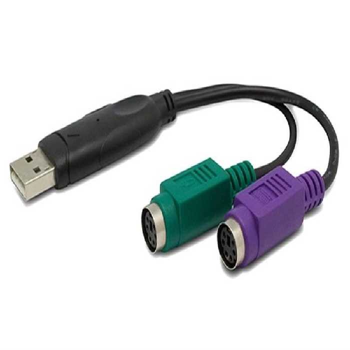 مبدل USB به PS/2 یونیتک مدل Y-155