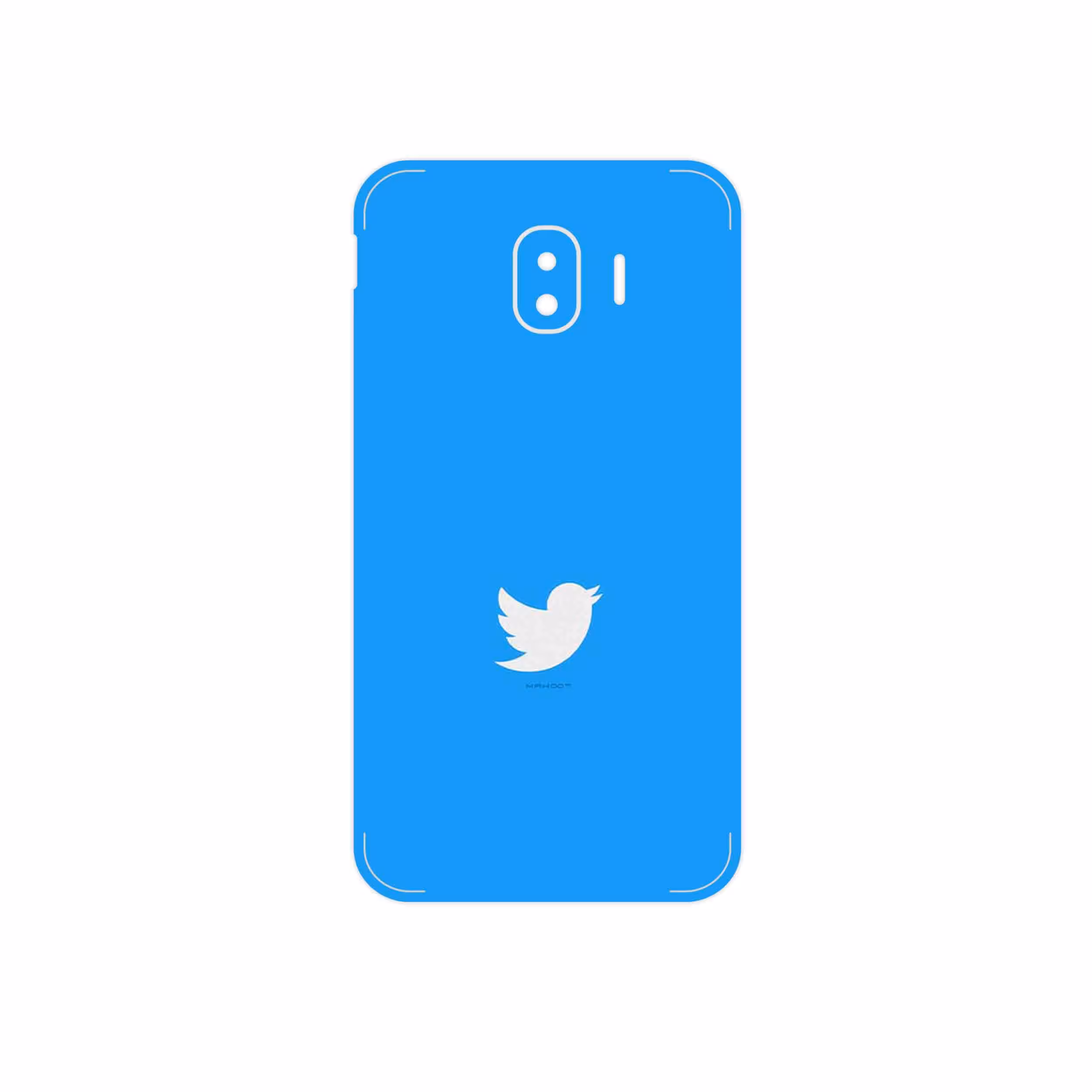 برچسب پوششی ماهوت مدل Tweeter مناسب برای گوشی موبایل سامسونگ Galaxy J2 Pro 2018