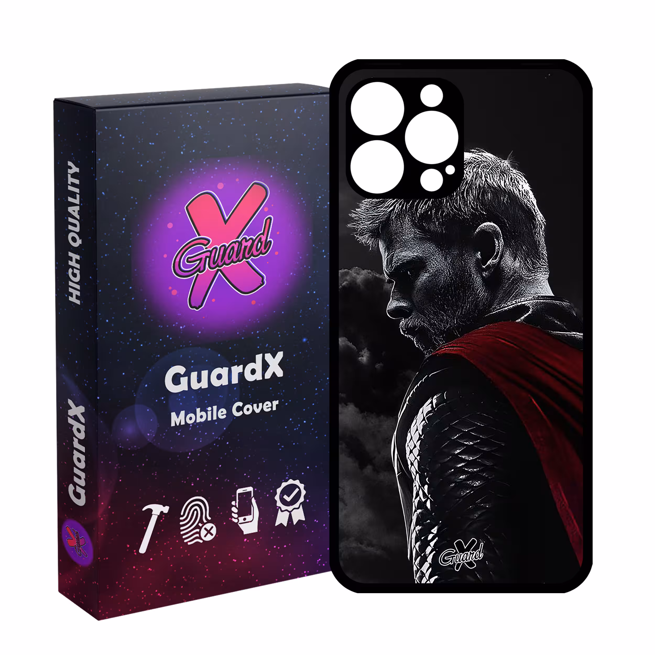 کاور گارد ایکس طرح Thor مدل Glass10417 مناسب برای گوشی موبایل اپل iPhone 13 Pro Max