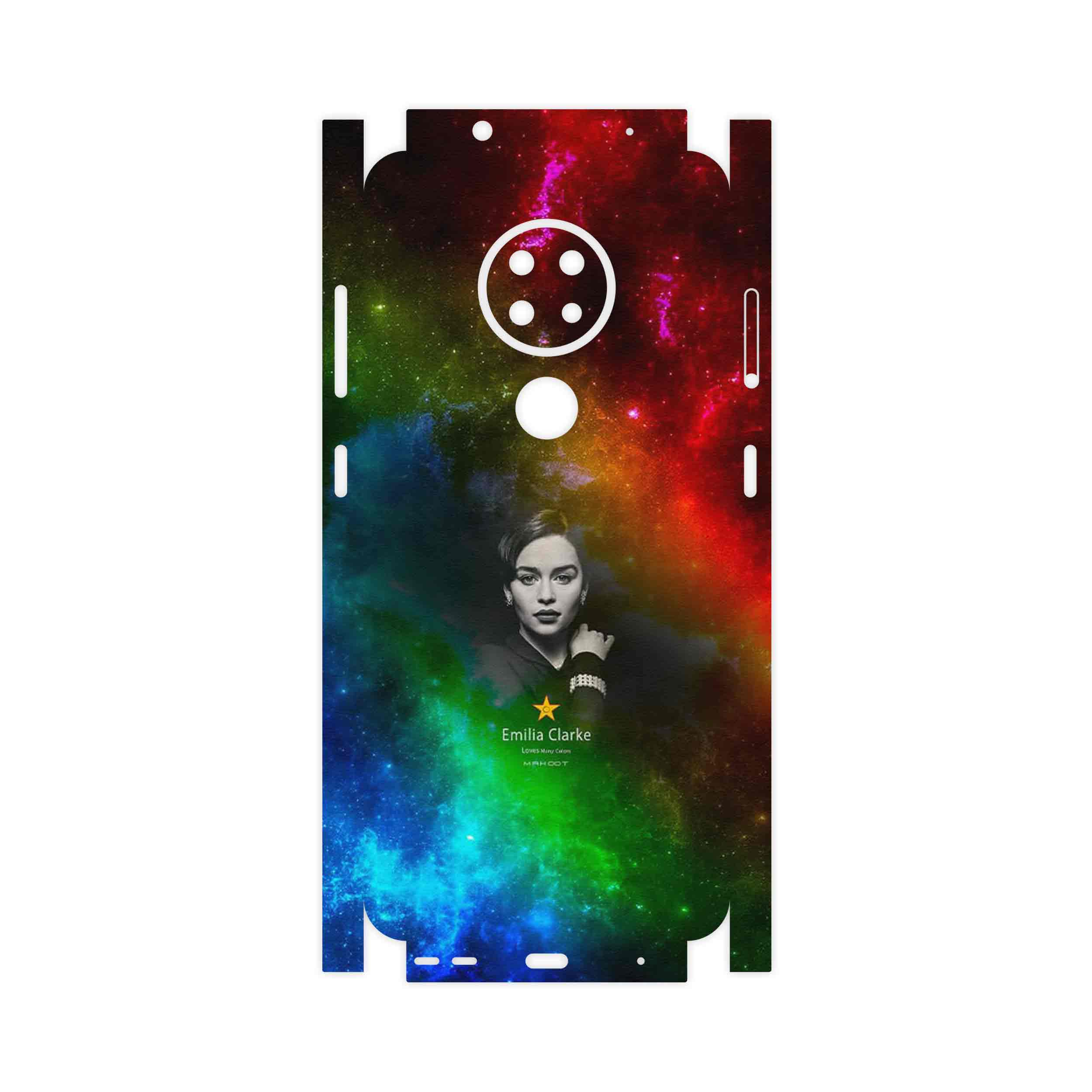 برچسب پوششی ماهوت مدل emilia clarke-FullSkin مناسب برای گوشی موبایل نوکیا 7.2