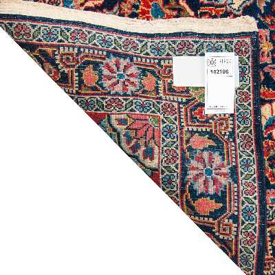 فرش قدیمی دستباف ذرع و نیم سی پرشیا کد 102106