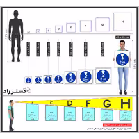 برچسب ایمنی مستر راد طرح ارتفاع قلاب جرثقیل از زمین حداقل 2 متر مدل HSE-OSHA-389