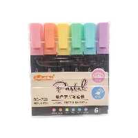 ماژیک مدل محافظ چشم پاستل بسته 6 عددی