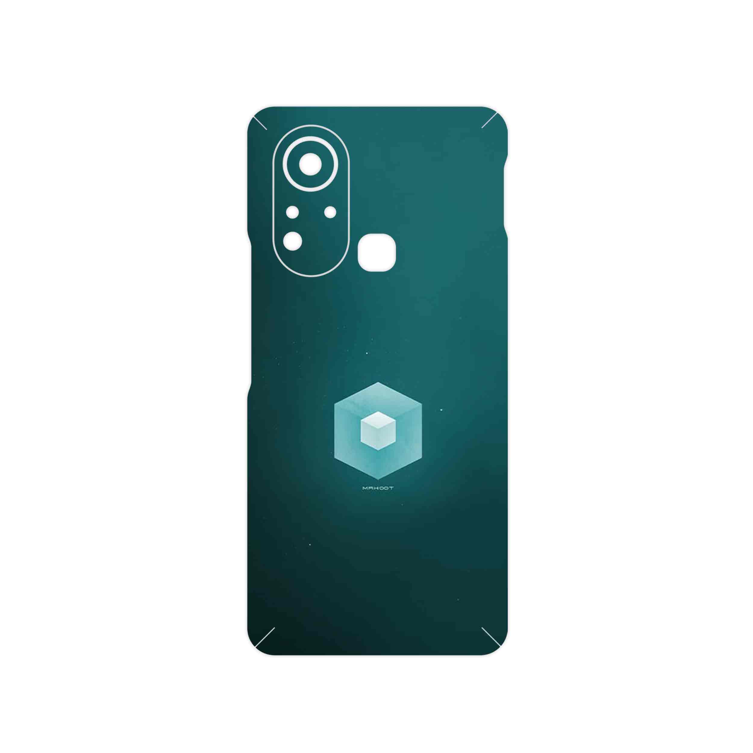 برچسب پوششی ماهوت مدل Minimal Cube icon مناسب برای گوشی موبایل اینفینیکس Hot 11s