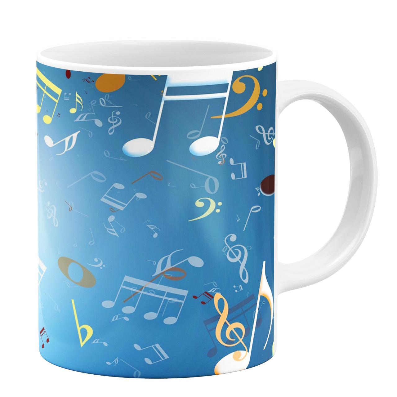 ماگ طرح نت موسیقی کد 110361