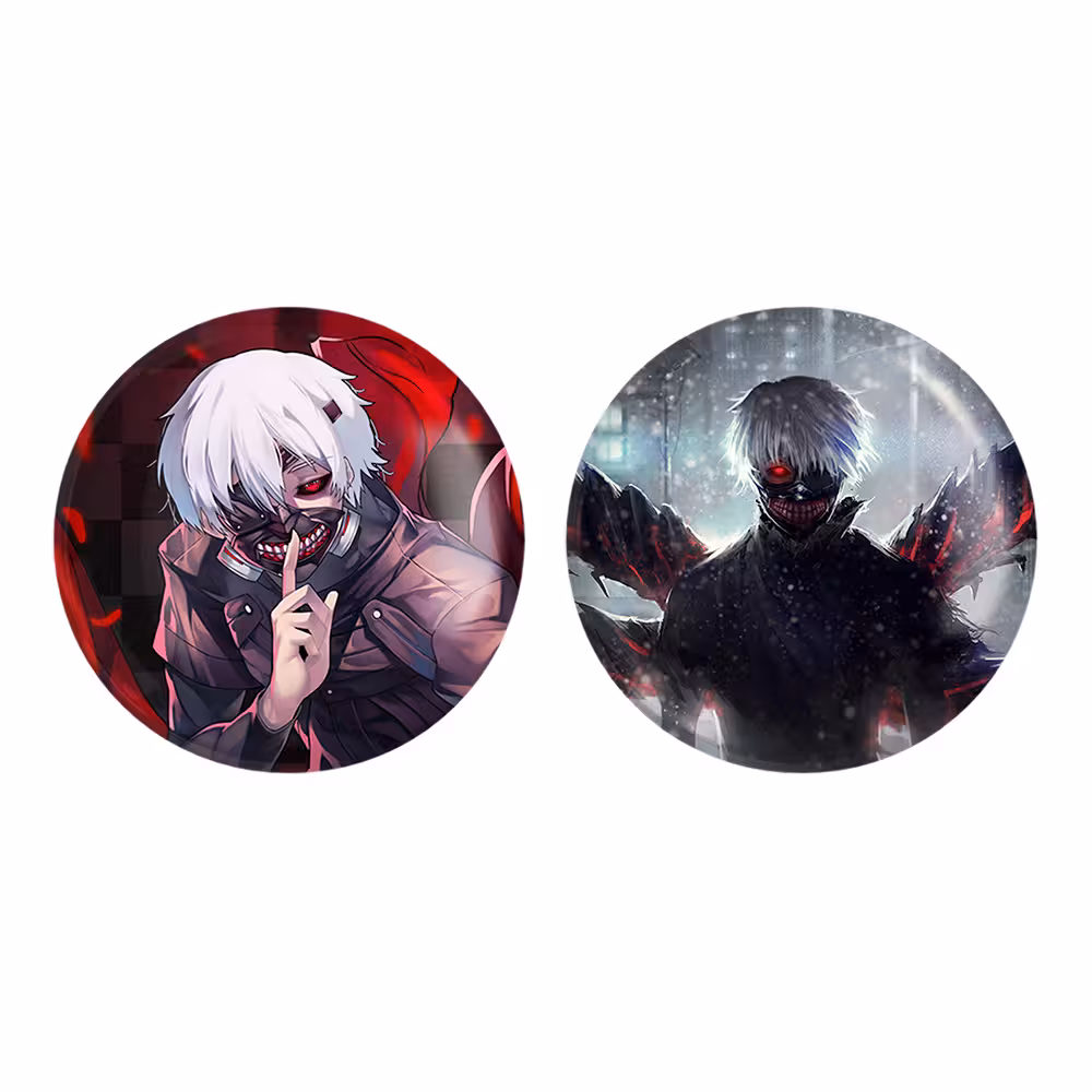 پیکسل خندالو مدل کانکی کن انیمه توکیو غول کد 1187811880 مجموعه 2 عددی