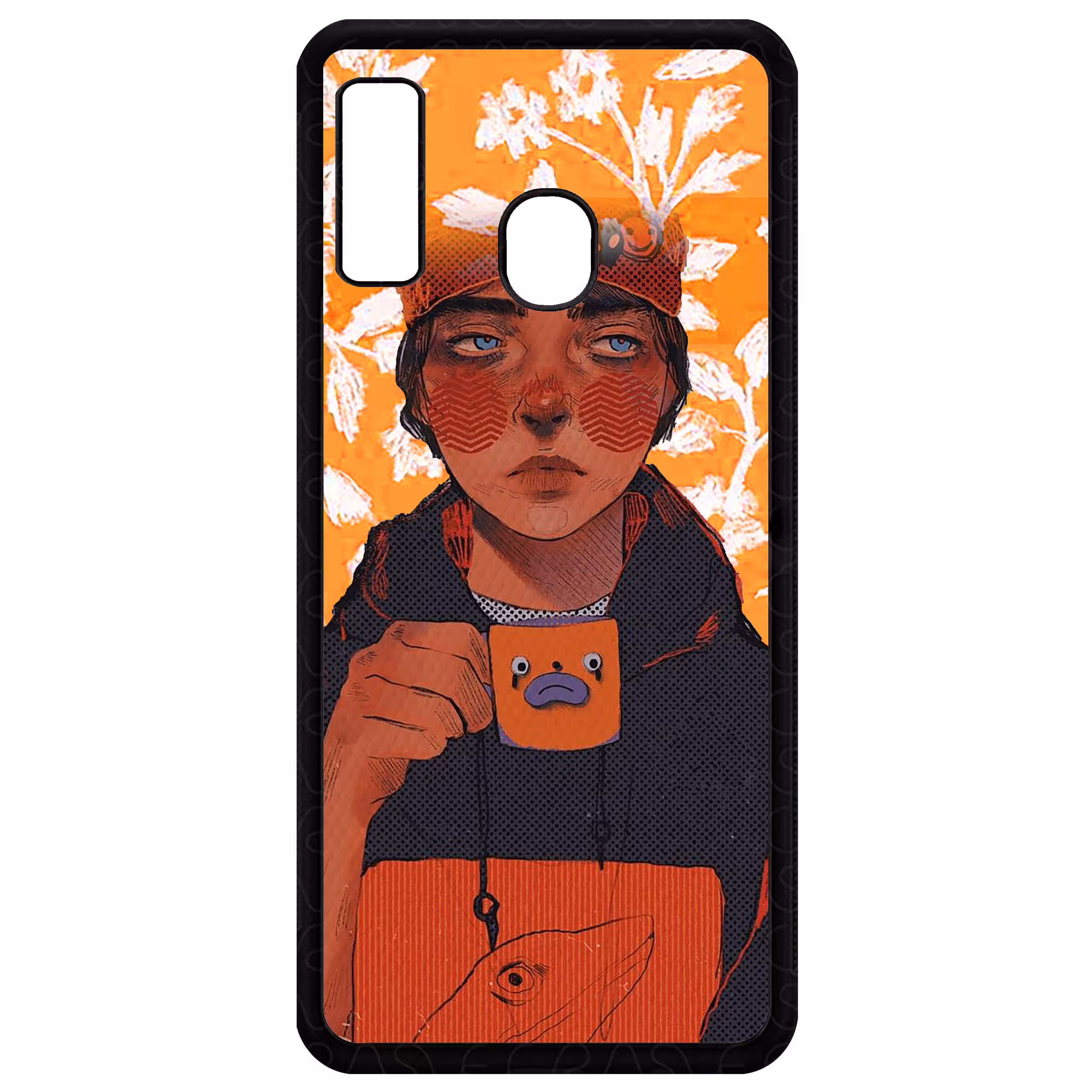 کاور طرح Girl مدل CHL50319 مناسب برای گوشی موبایل سامسونگ Galaxy A20 / A30 / M10s
