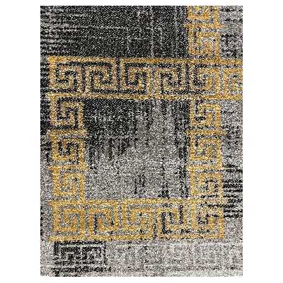 فرش ماشینی ساوین کد 4120 زمینه نقره ای