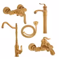 ست شیرآلات نایریکا مدل هلن  کد B-M01 مجموعه 5 عددی