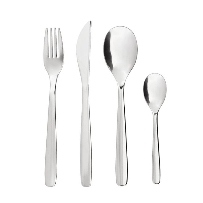 سرویس قاشق و چنگال ایکیا 16 پارچه مدل MOPSIG