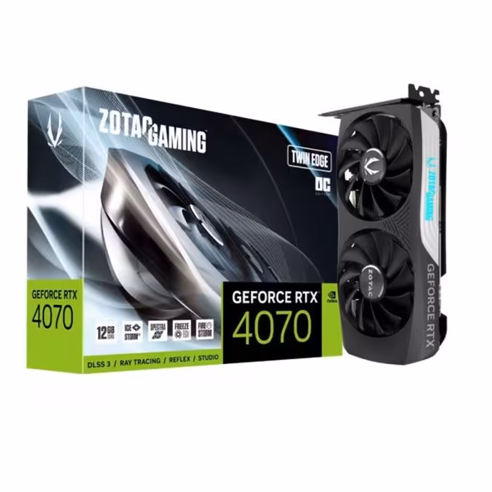 کارت گرافیک زوتک مدل GeForce GAMING RTX 4070 TWIN EDGE با ظرفیت 12GB