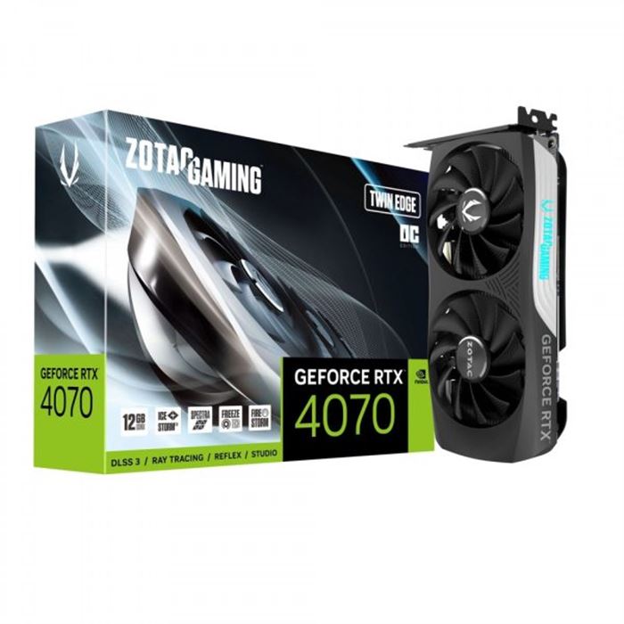 کارت گرافیک زوتک مدل GeForce GAMING RTX 4070 TWIN EDGE با ظرفیت 12GB
