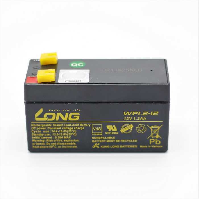 باتری یو پی اس 12 ولت 1.2 آمپر ساعت لانگ مدل WP1.2-12