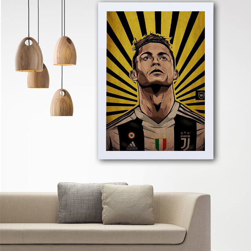 تابلو گالری استاربوی طرح رونالدو مدل هنری L56