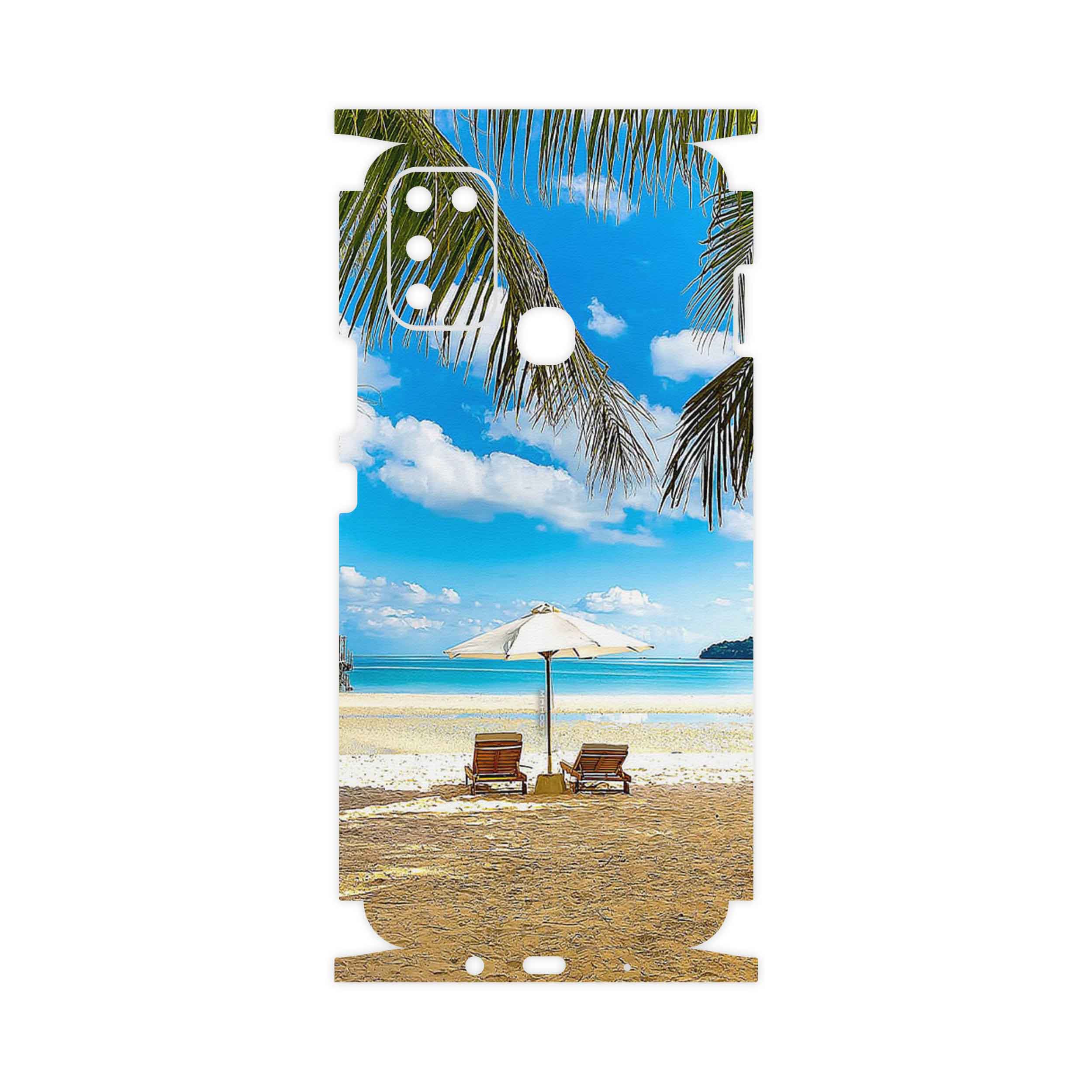 برچسب پوششی ماهوت مدل Beach-FullSkin مناسب برای گوشی موبایل اینفینیکس Hot 11 Play