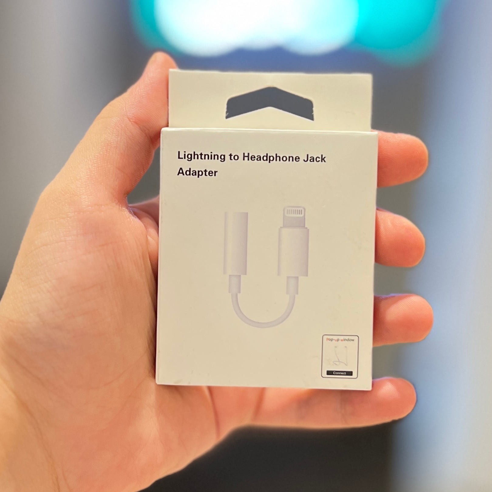 کابل مبدل Aux به جک 3.5 مخصوص آیفون 