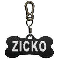 پلاک شناسایی سگ مدل Zicko