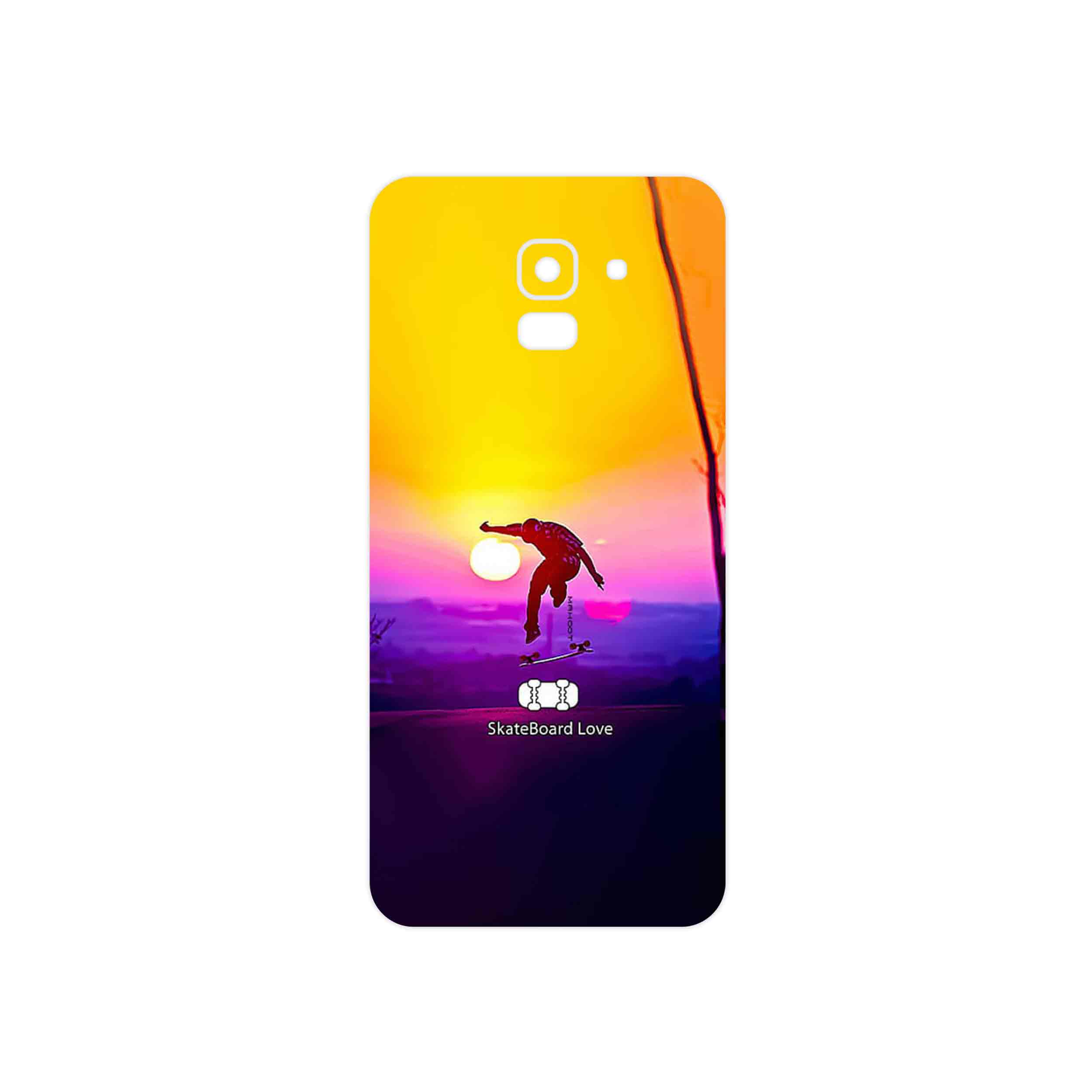 برچسب پوششی ماهوت مدل Skateboard مناسب برای گوشی موبایل سامسونگ Galaxy J6