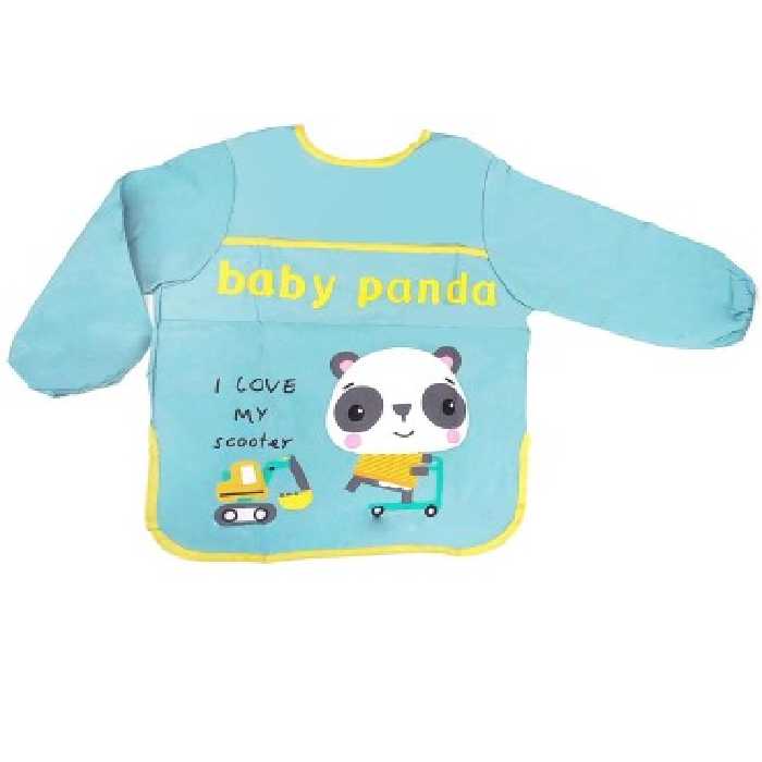 پیشبند مشمایی آستین دار طرح حیوانات