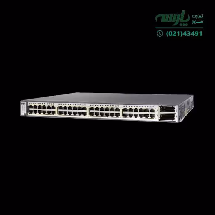 سوئیچ شبکه PoE سیسکو 48 پورت WS-C3750E-48PD-E