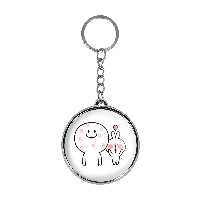 جاکلیدی خندالو طرح عاشقانه مدل دوطرفه کد 59215917